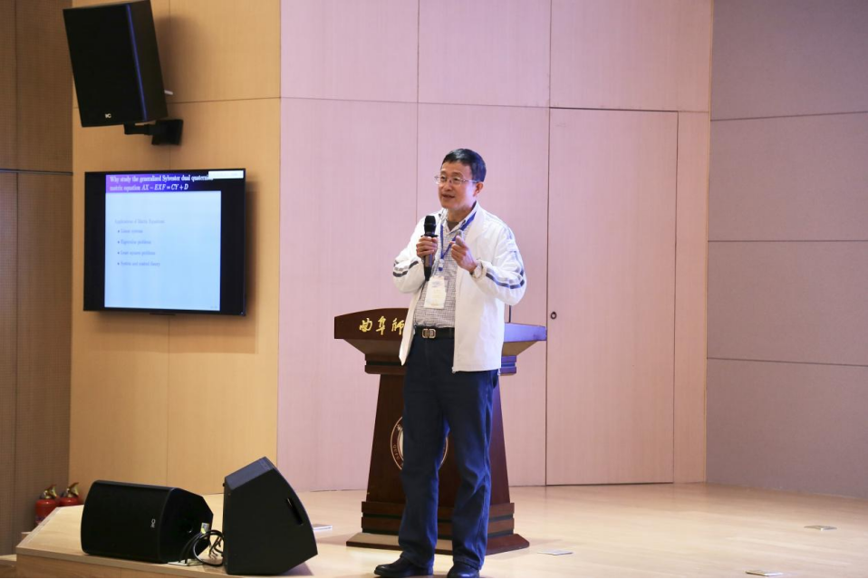 Prof. Qingwen Wang's presentation